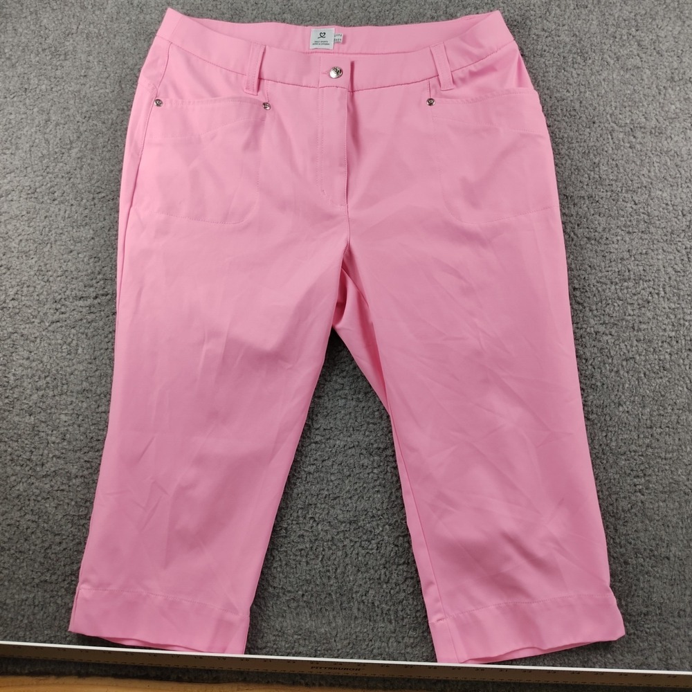 Daily Sports Bermuda Shorts Pink Golf Sz 14 Womens Elasticated waist Performance